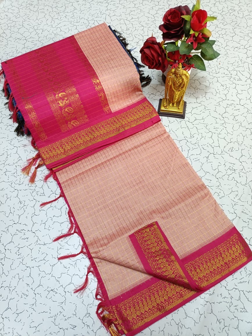 Checked Kalyani Cotton